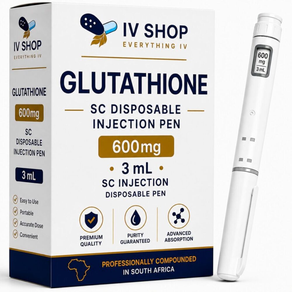 Glutathione SC Disposable Injection Pen – 600mg – 3 mL