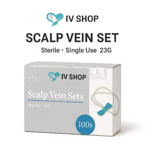 Scalp Vein Set 23g 100qty