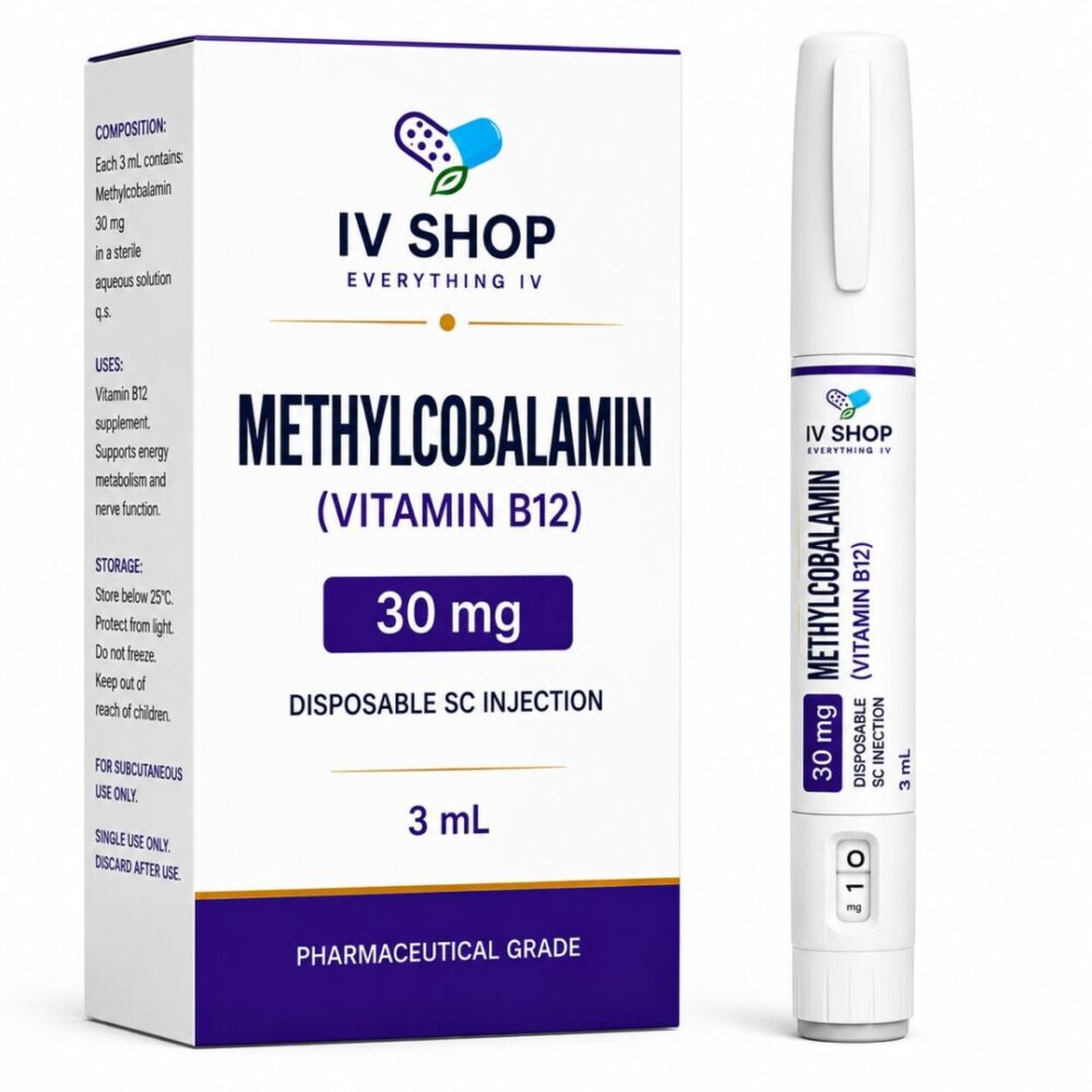 Methylcobalamin (Vitamin B12) 30mg Disposable SC Injection - 3ml
