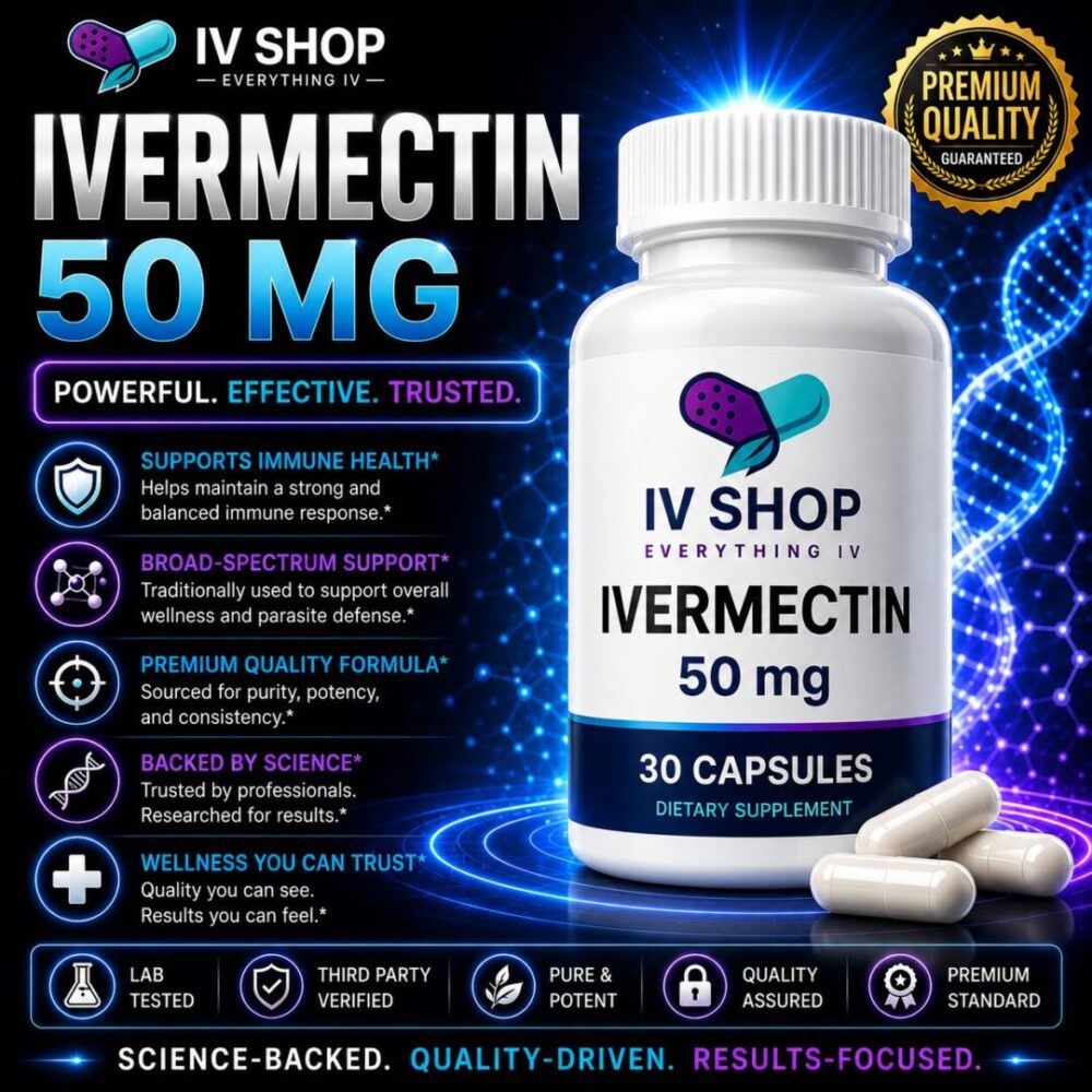 Ivermectin 50mg Capsules – 30 Capsules