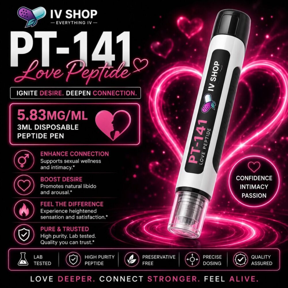 PT-141 (Love Peptide) Disposable SC Injection Pen – 3 mL