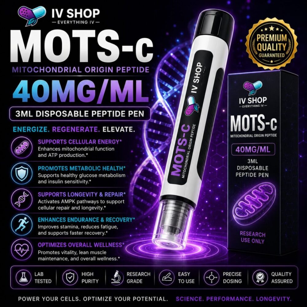 MOTS-C peptide SC Injection Disposable Pen – 40 mg/mL (3 mL)