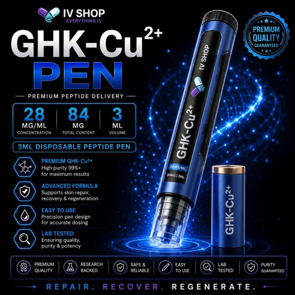 GHK-Cu²⁺ 84mg Peptide Disposable SC Injection Pen - 3ml