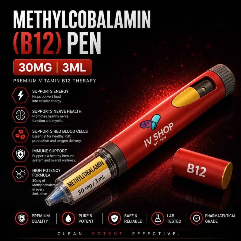Methylcobalamin (Vitamin B12) 30mg Disposable SC Injection - 3ml