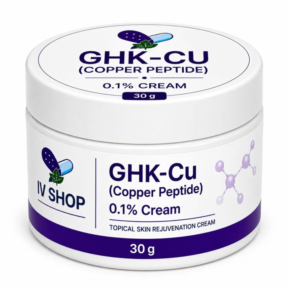 GHK-Cu (Copper Peptide) 0.1% Cream – 30 g