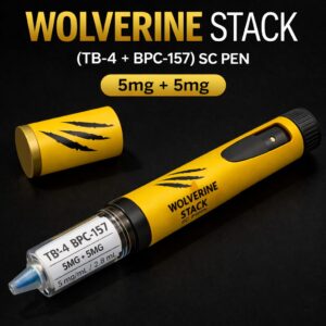 Wolverine Stack (TB-4 + BPC-157) 5mg + 5mg SC Peptide Disposable Pen – 2.8mL