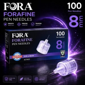 Forafine Pen Needles 31G x 8 mm – 100 Pack