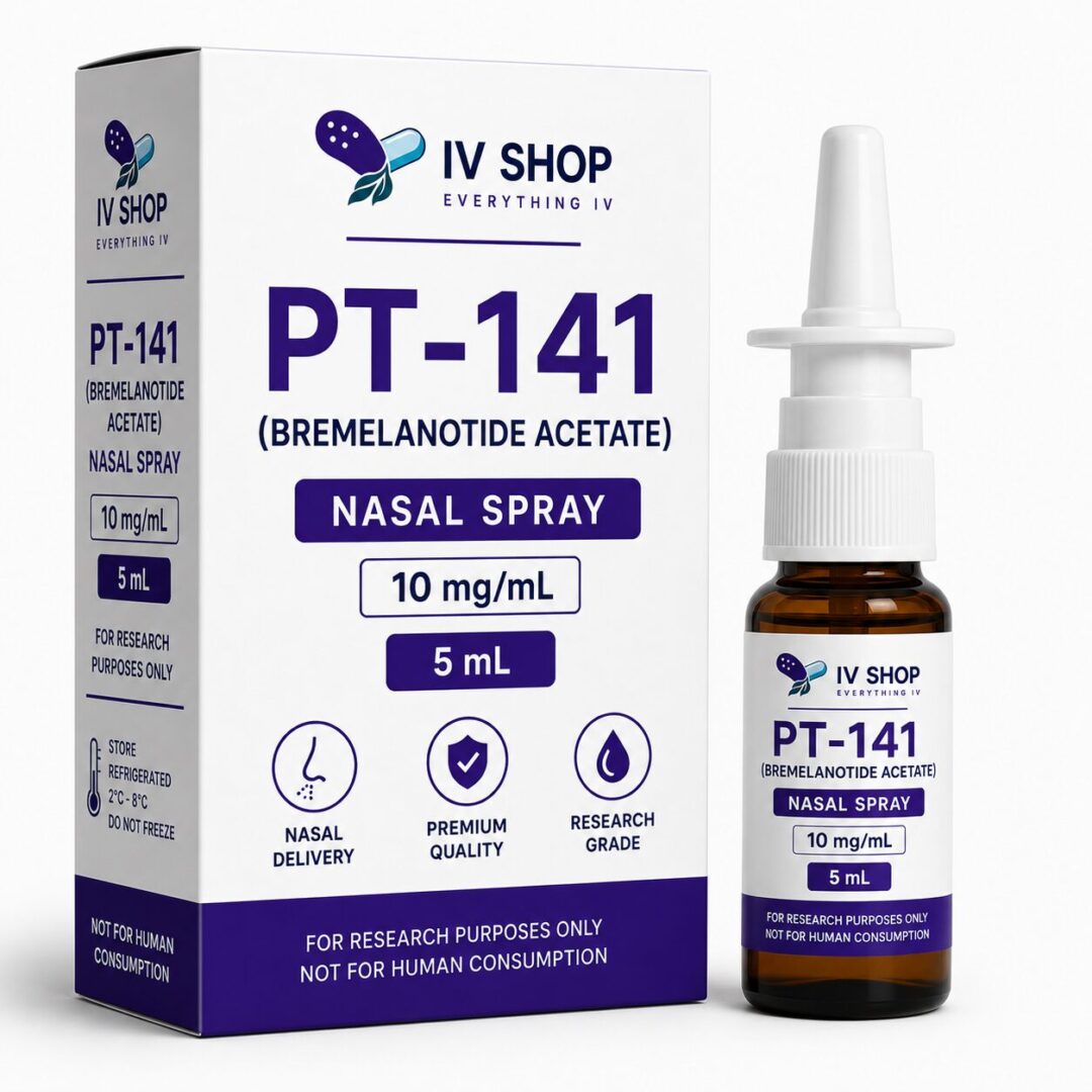 PT-141 (Bremelanotide Acetate) Nasal Spray – 10mg/mL – 5 mL