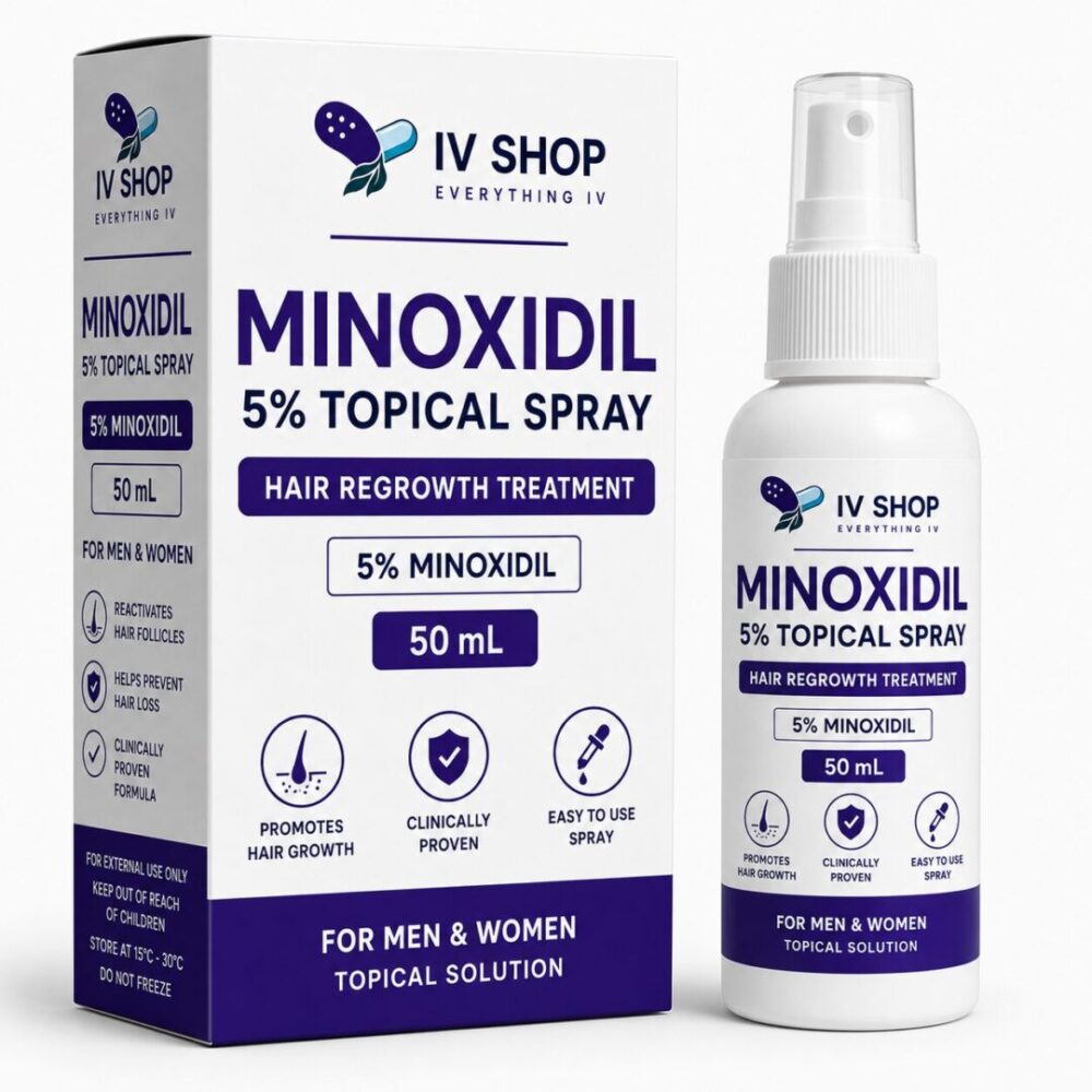 Minoxidil 5% Topical Spray - 50ml