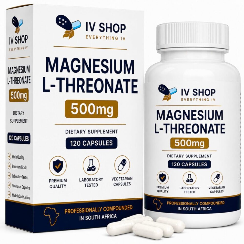 Magnesium L-Threonate 500mg – 120 Capsules