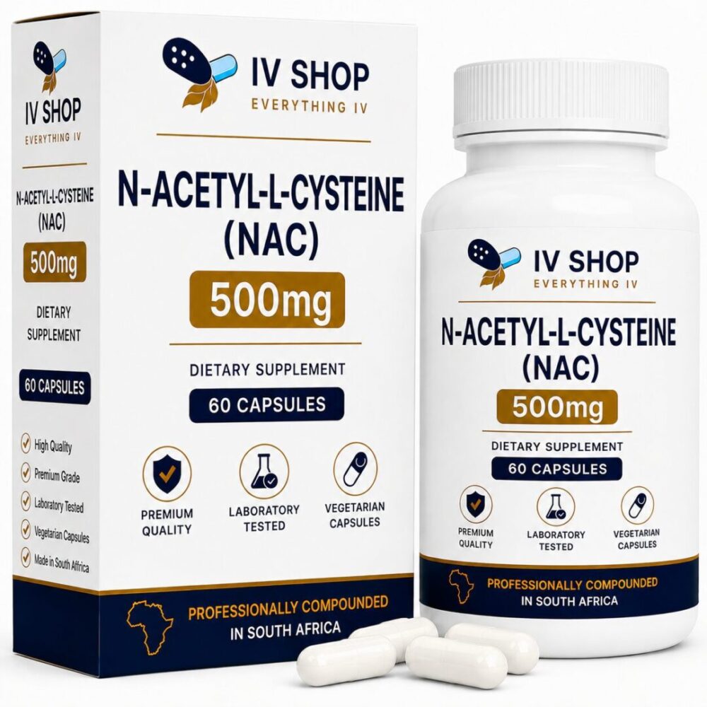 N-Acetyl-L-Cysteine (NAC) 500mg – 60 Capsules
