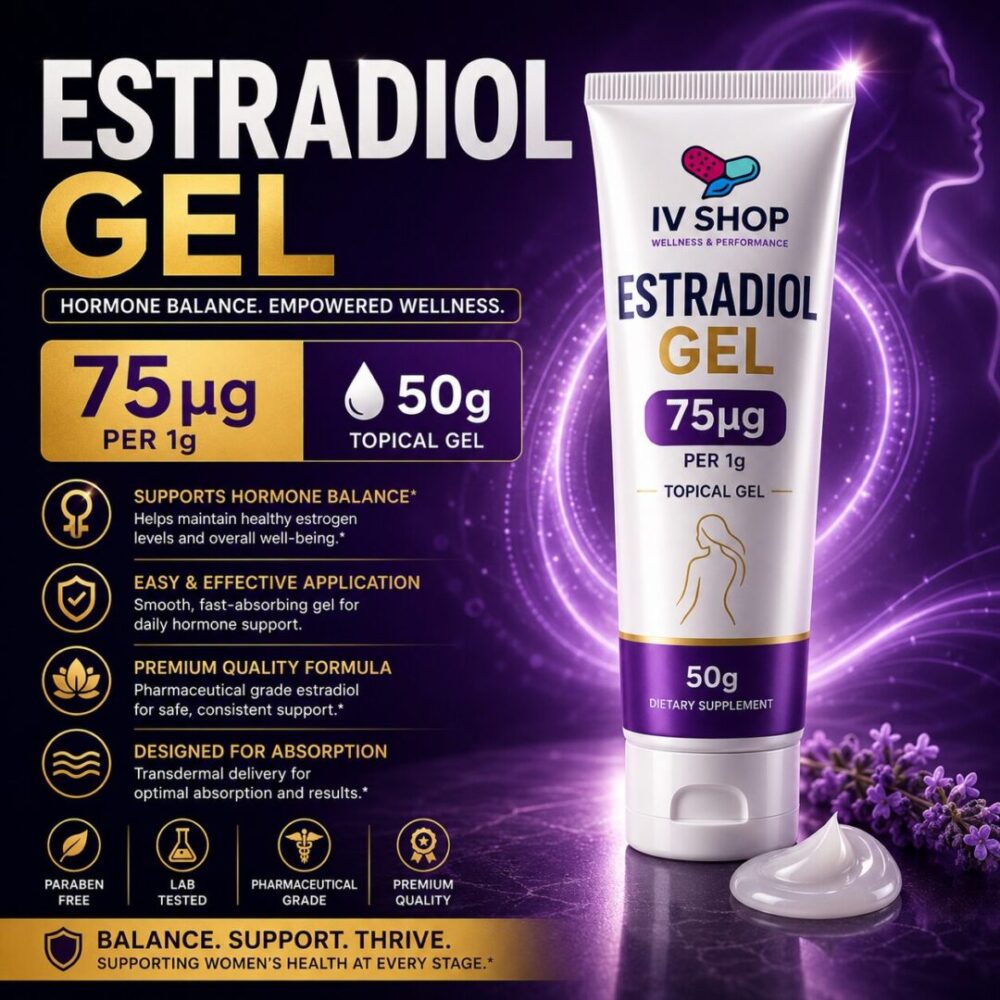 Estradiol Gel 75 mcg/g – 50g