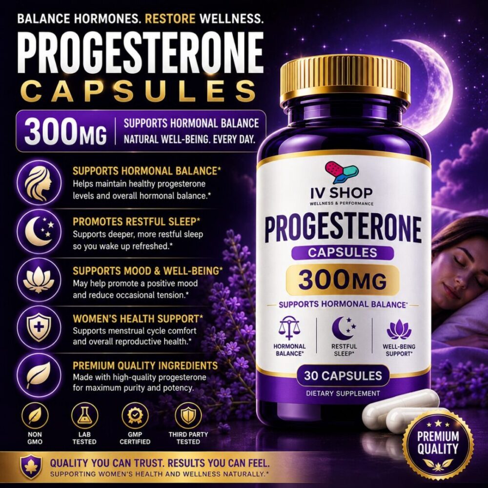 Progesterone 300mg – 30 Capsules