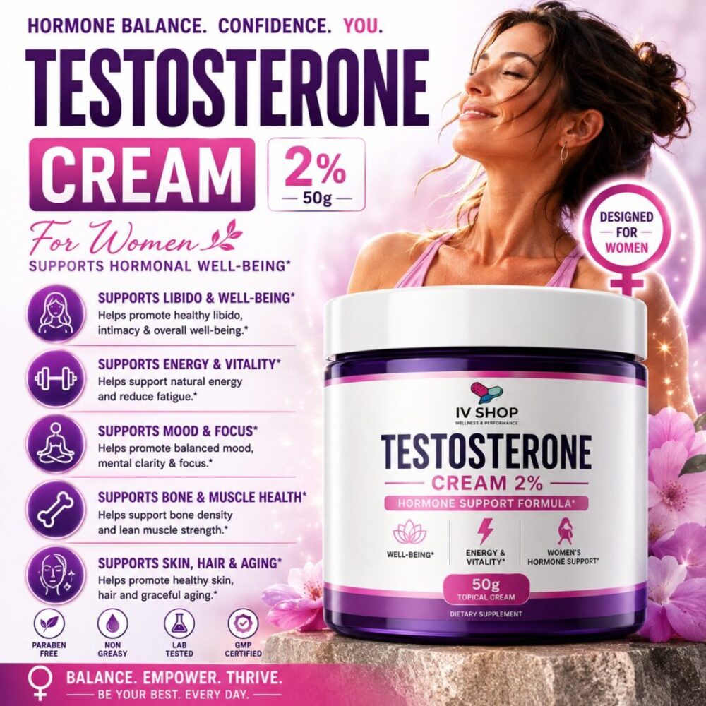 Testosterone 2% Cream – 50g