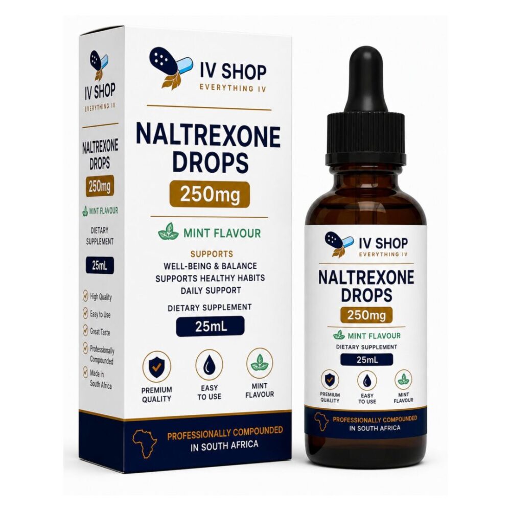 Naltrexone Drops Mint Flavour 250mg – 25mL