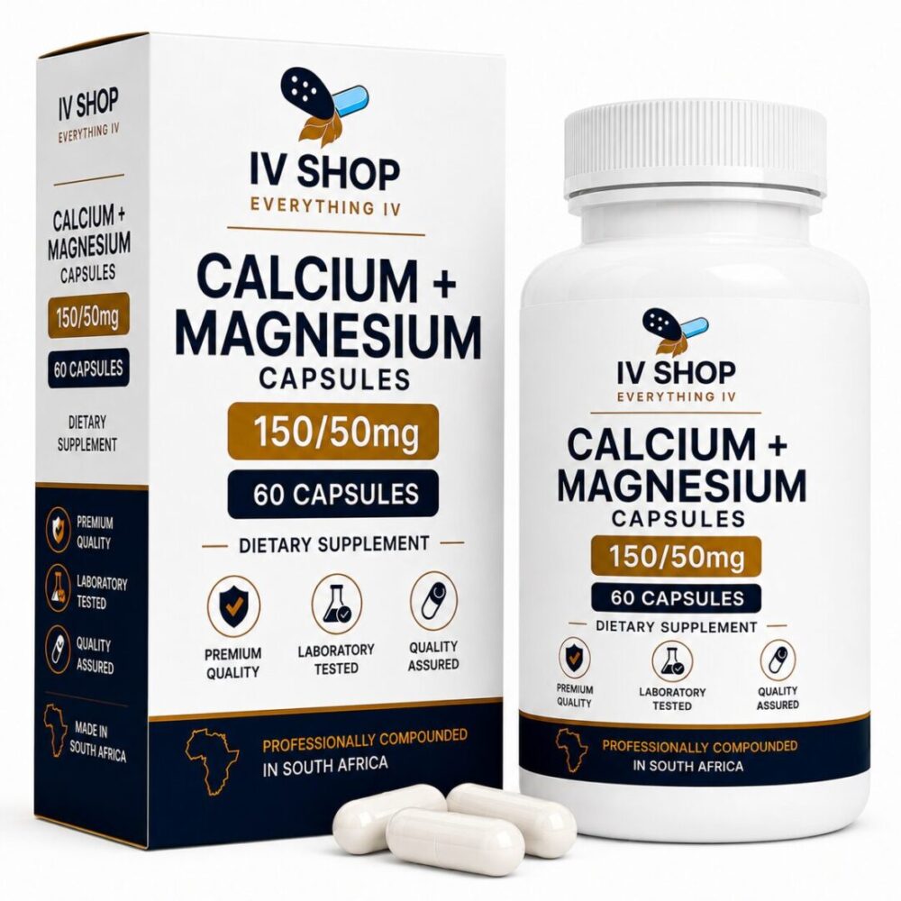 Calcium + Magnesium Capsules 150/50 mg – 60 Capsules