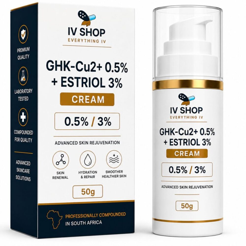 GHK-Cu2+ 0.5% + Estriol 3% Cream – 50g