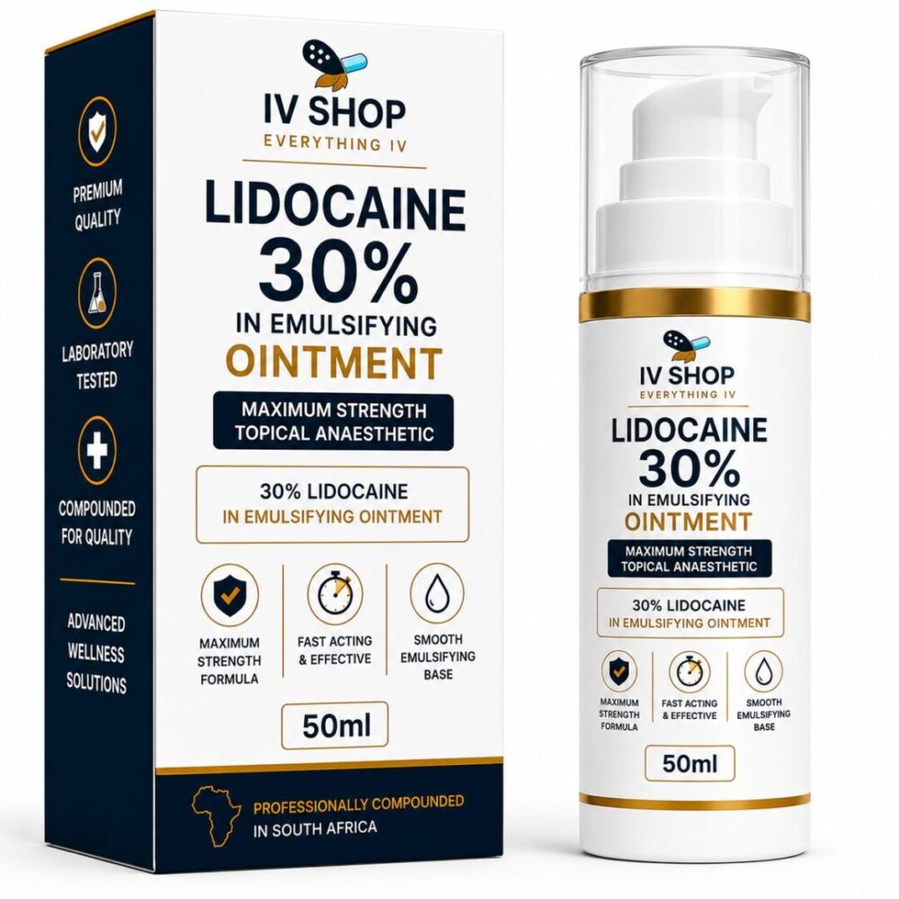 Lidocaine 30% in Emulsifying Ointment – 50ml