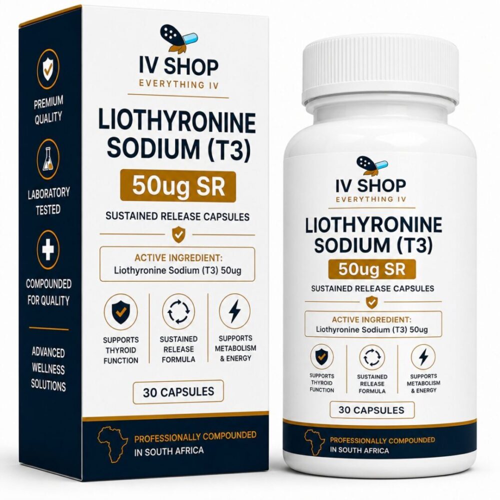 Liothyronine Sodium (T3) 50 µg SR – 30 Capsules