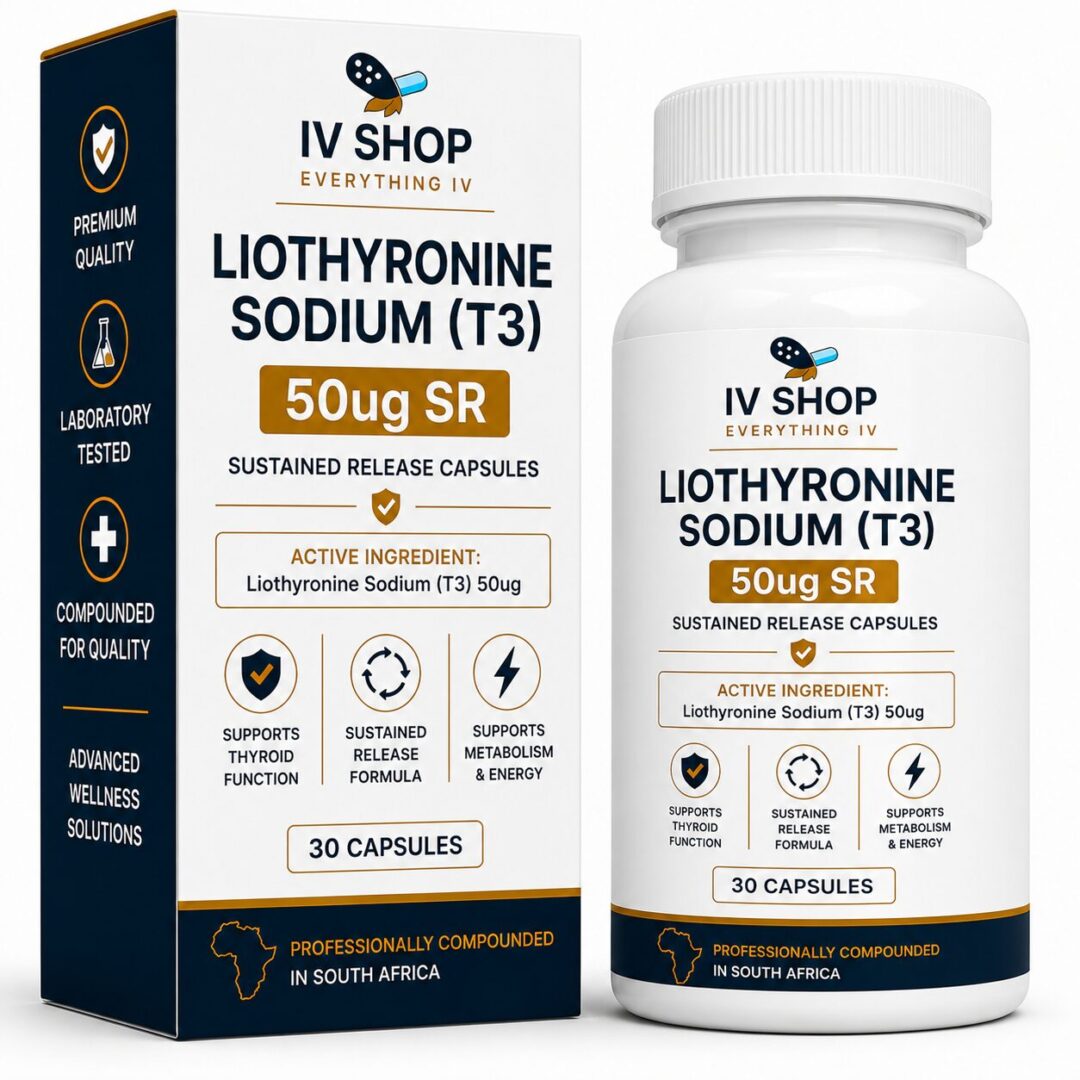 Liothyronine Sodium (T3) 50 µg SR – 30 Capsules