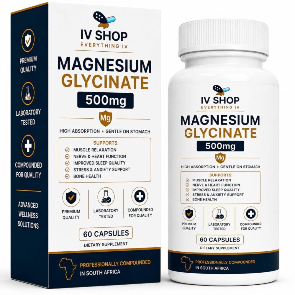 Magnesium Glycinate 500mg – 60 Capsules