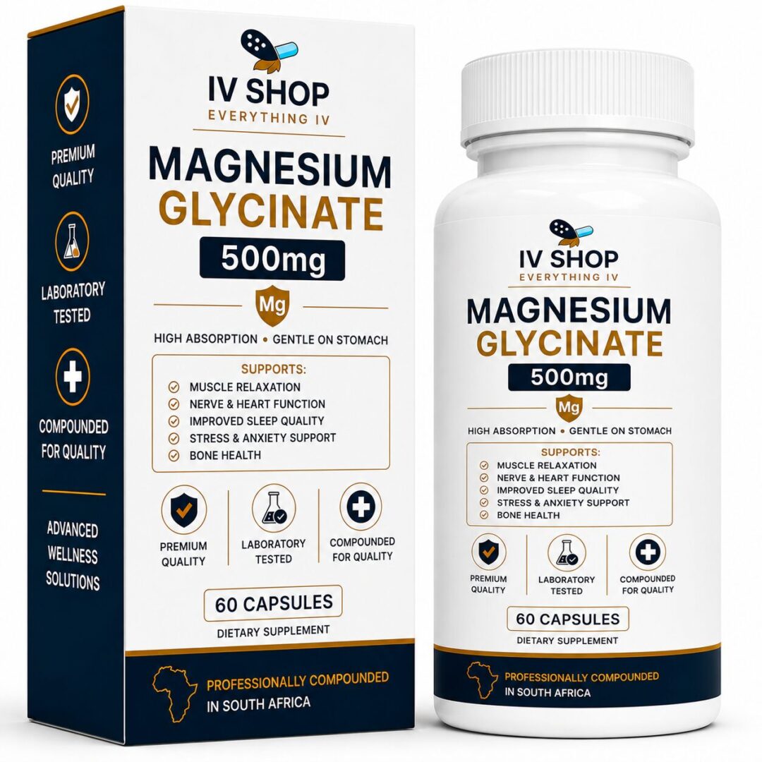 Magnesium Glycinate 500mg – 60 Capsules