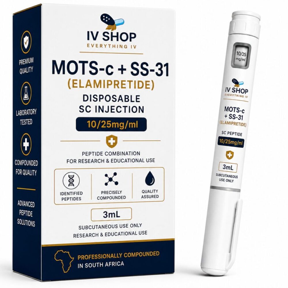 MOTS-c + SS-31 (Elamipretide) Disposable SC Injection – 10/25 mg/ml – 3ml