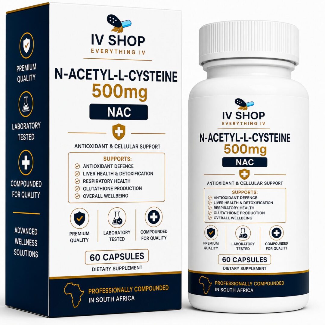 N-Acetyl-L-Cysteine (NAC) 500 mg – 60 Capsules