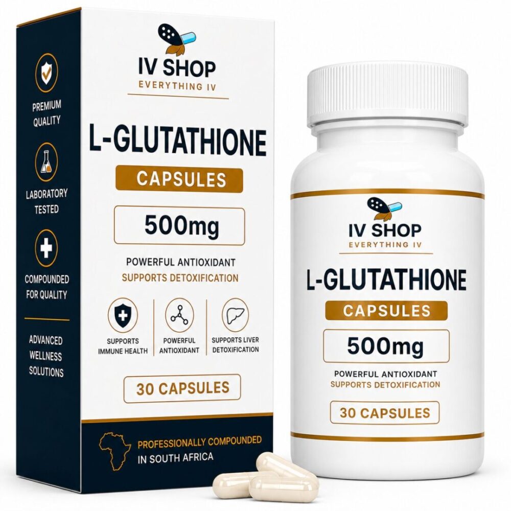 L-Glutathione Capsules 500mg - 30 Capsules