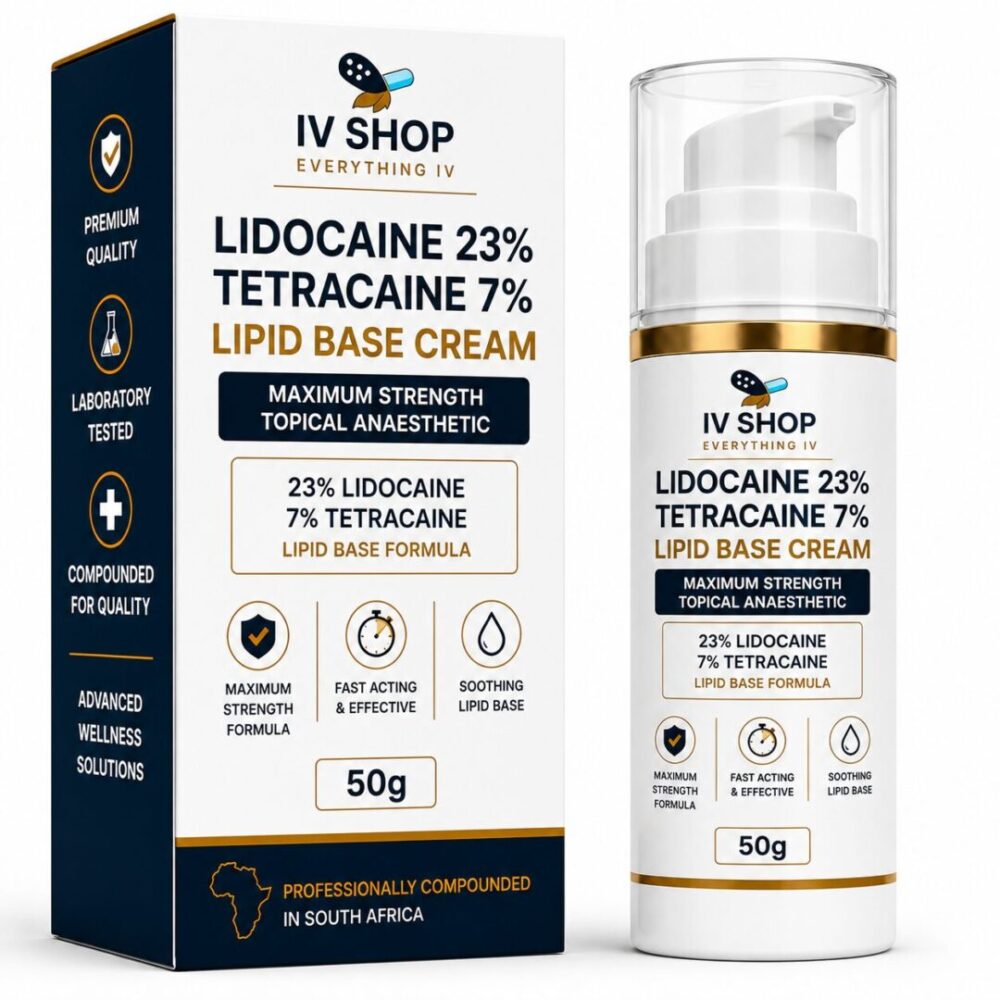 Lidocaine 23% + Tetracaine 7% Lipid Base Cream – 50g